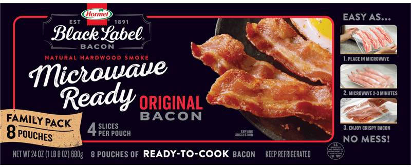 Microwave Bacon (Pig bacon) » Microwave Addicts