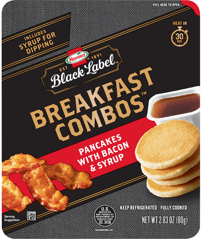 Pancakes with Bacon and Syrup - HORMEL® BLACK LABEL® Bacon