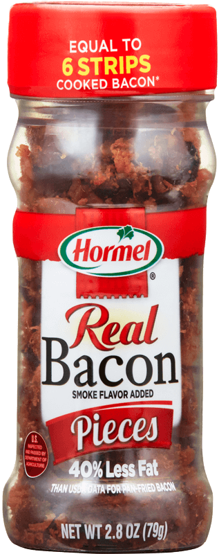Bacon Bits VS Real Bacon 