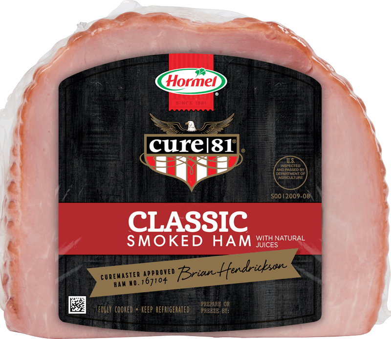 Classic Smoked Boneless Unsliced Ham - HORMEL® CURE 81® Ham