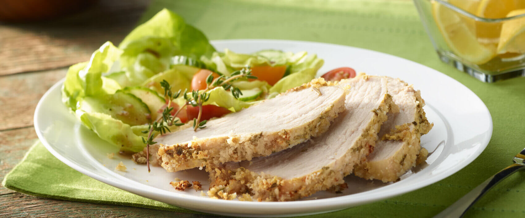 Dijon-Herb Crusted Pork Loin - HORMEL® Marinated Meats