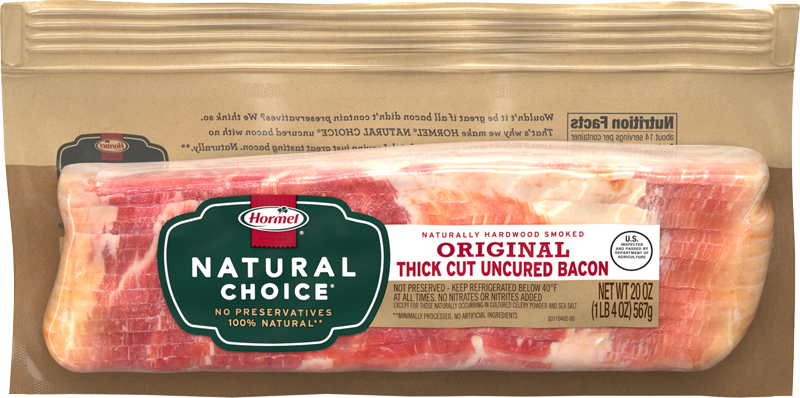 Original Thick Cut Uncured Bacon
