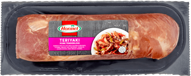 Teriyaki Pork Tenderloin package